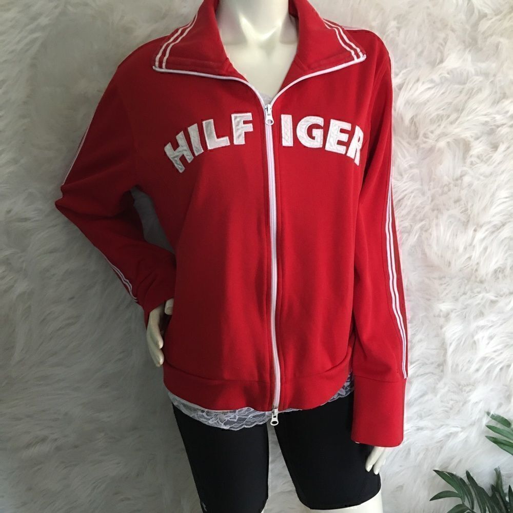 Vintage Tommy Hilfiger Double Zipper Full Zip!‎